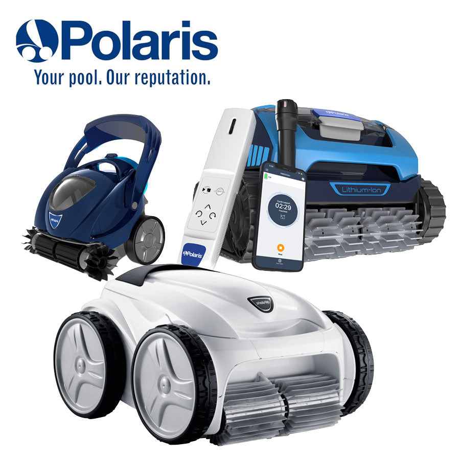 Polaris pool cleaning robot with remote control and smartphone app 