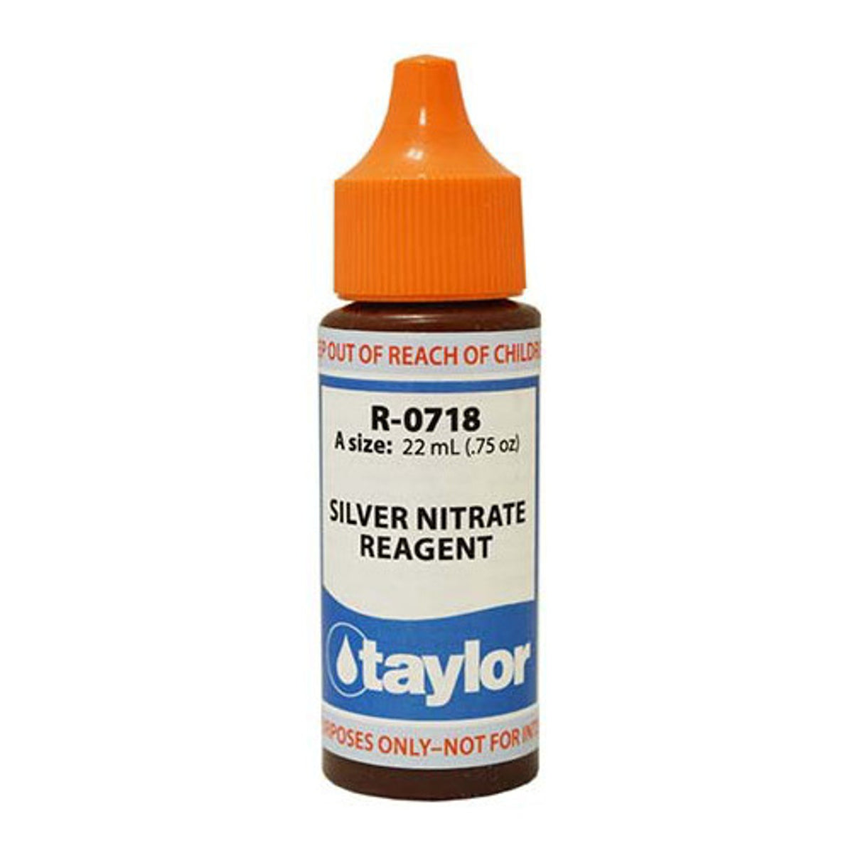 Taylor Test Reagent R-0718-A Silver Nitrate - 0.75oz