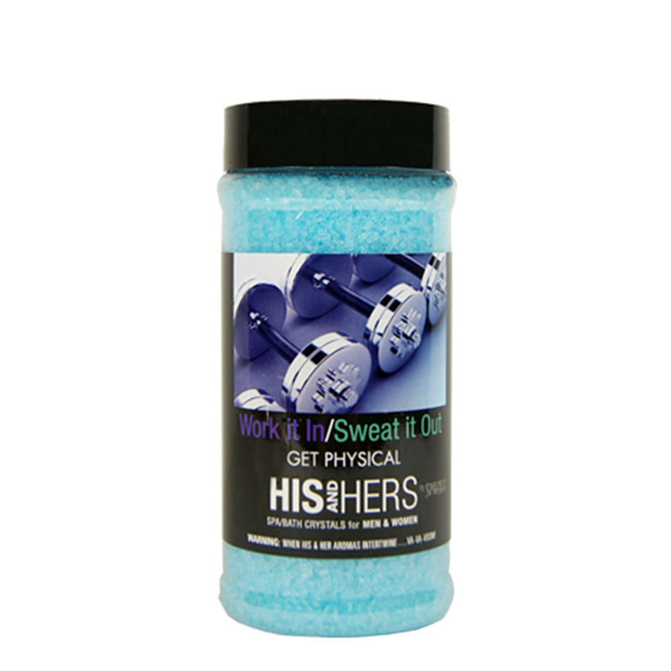 Work It In & Sweat It Out Spazazz Aromatherapy Crystals For Your Hot Tub