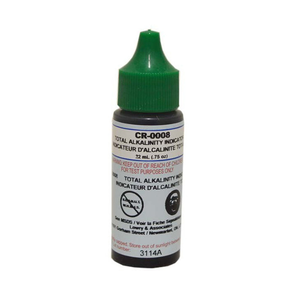 Taylor Test Reagent R-0008-A Total Alkalinity - 0.75oz