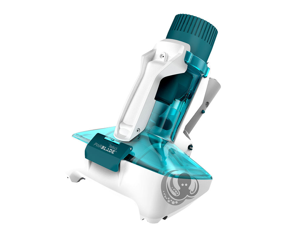Rechargeable Pool Vacuum Telsa 22 PwrBlade for efficient pool cleaning with strong suction and cordless convenience.