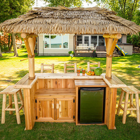 Paradise Tiki Bar Package With Stools