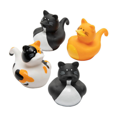 Mini Rubber Duck in Cat Costume