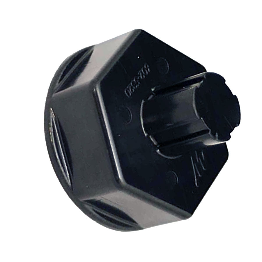 ClearWater Sand Filter 3" outer diameter drain cap front view.