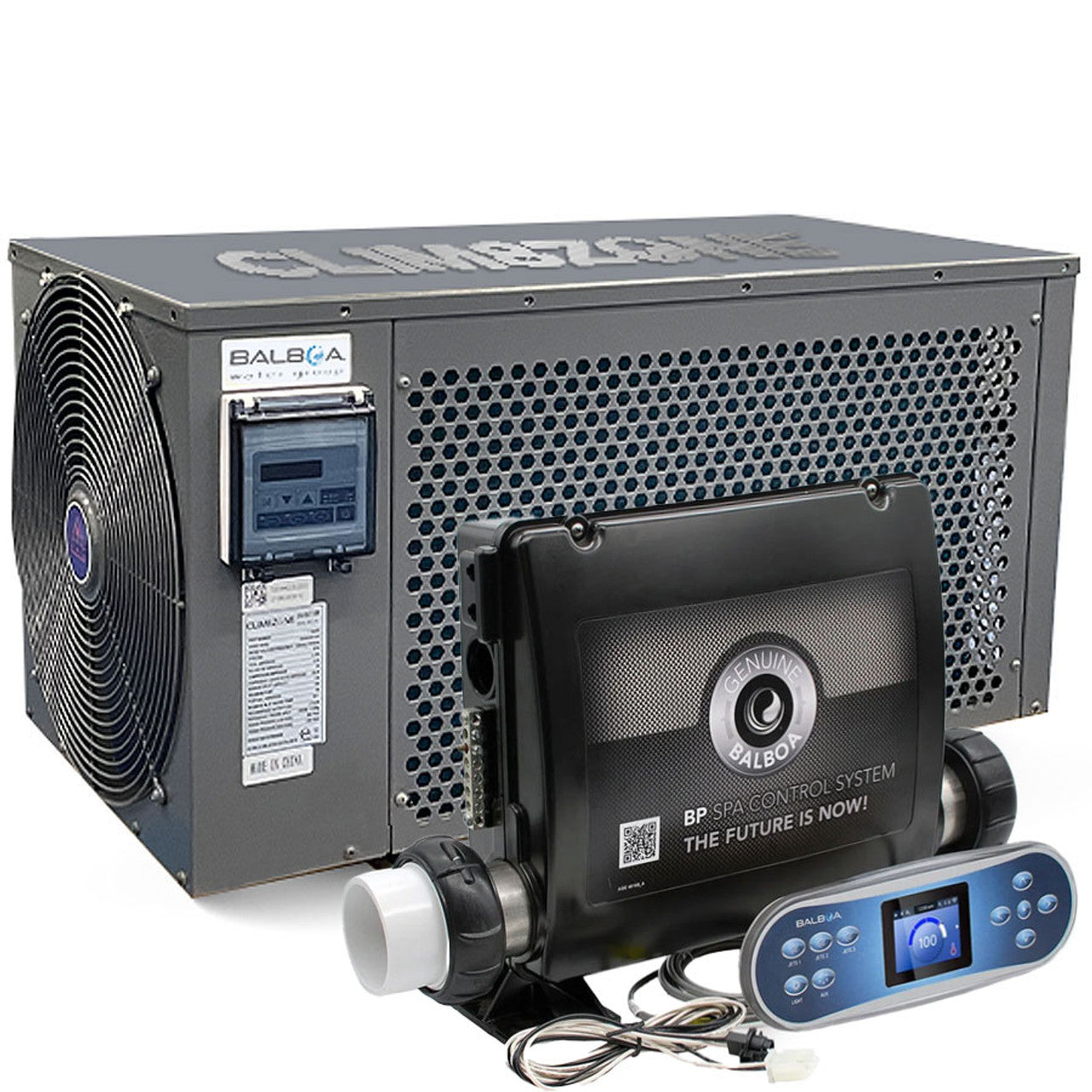 Balboa Clim8zone Hot Tub Heat Pump Bundle - TP
