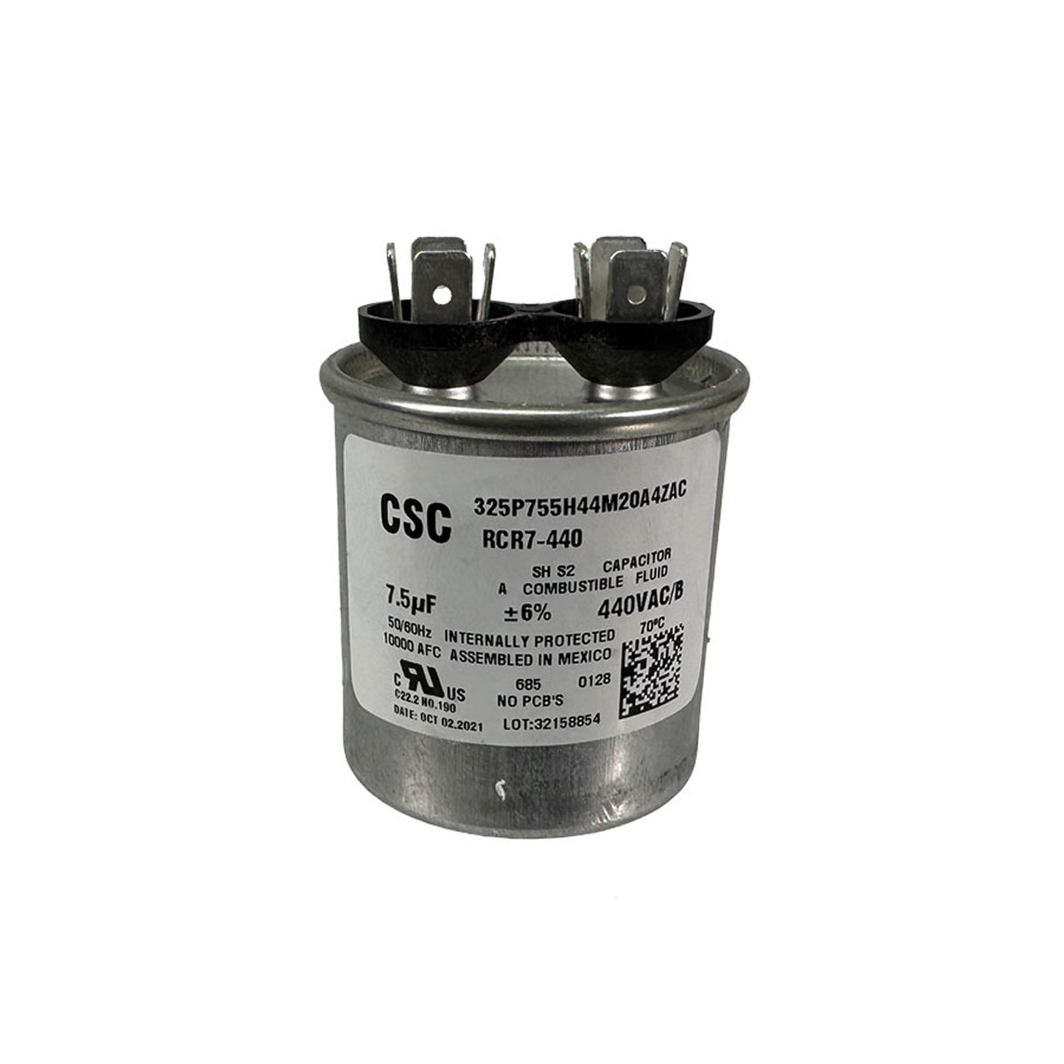 Pump Capacitor 7uF - 440VAC
