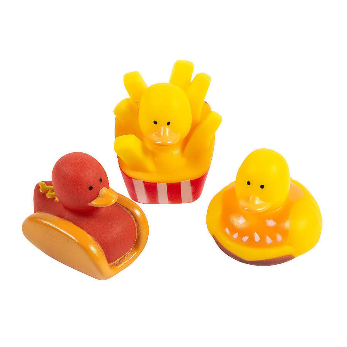 Fast Food Mini Rubber Duck