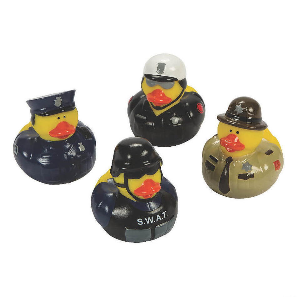 Law Enforcement Mini Rubber Duck