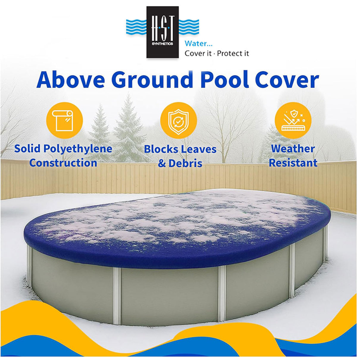 Deluxe Winter Pool Cover - AG Oval