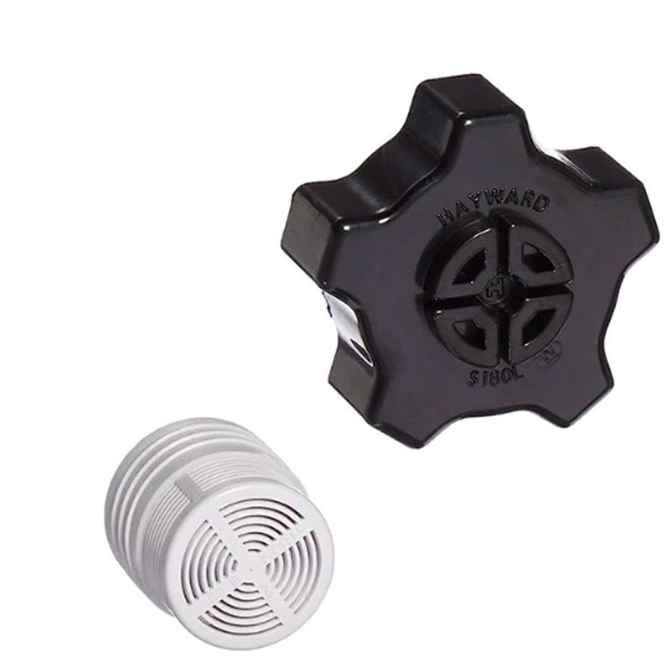 Hayward SX180LA - Drain Cap Kit - Cap, Gasket, Screen