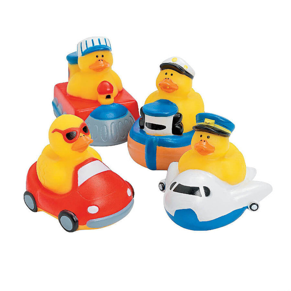 Transportation Mini Rubber Duck
